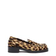 Tijdloze Loafer met Modern Design Stuart Weitzman , Brown , Dames