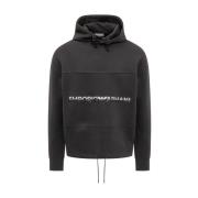 Zwarte Sweatshirt 2023/2024 Collectie Emporio Armani , Black , Heren