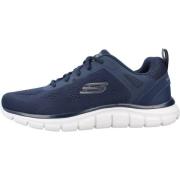 Stijlvolle Track Sneakers voor Mannen Skechers , Blue , Heren