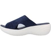 Sliders Clarks , Blue , Dames