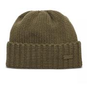 Olijfgroene Cashmere Beanie Saint Laurent , Green , Dames