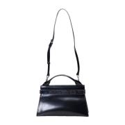 Zwarte Retro Handtas Karl Lagerfeld , Black , Dames