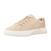 Canvas Sneakers voor Vrouwen Timberland , Brown , Dames