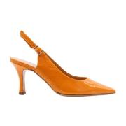 Puntacana Peep Toe/Hak Cristian Daniel , Orange , Dames