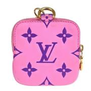 Pre-owned Leather wallets Louis Vuitton Vintage , Pink , Dames