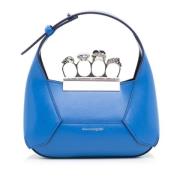 Pre-owned Leather handbags Alexander McQueen Pre-owned , Blue , Dames