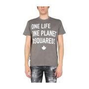 T-Shirts Dsquared2 , Gray , Heren