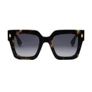 Zonnebril Fendi Roma Fe40101I Fendi , Brown , Dames