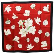 Pre-owned Silk scarves Tiffany & Co. Pre-owned , Red , Dames