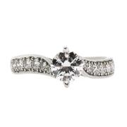 Pre-owned Platin Solitaire Icône Ring Van Cleef & Arpels Pre-owned , G...