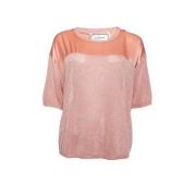 Pre-eigenaarviscosetops By Herenne Birger Pre-owned , Pink , Dames