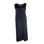 Pre-owned Viscose dresses Jil Sander Pre-owned , Blue , Dames