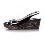 Pre-owned Sandalen Miu Miu Pre-owned , Black , Dames