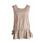 Pre-owned Cotton tops Marni Pre-owned , Brown , Dames