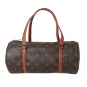 Tweedehands schoudertas Louis Vuitton Vintage , Brown , Dames