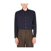 19 -eeuwse Overhemd Engineered Garments , Blue , Heren