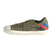 Veelzijdige en Comfortabele Leren Sneakers Philippe Model , Green , He...