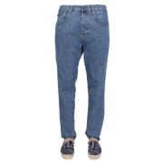 Straight Jeans Lardini , Blue , Heren