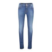 Blauwe Denim 5-Pocket Jeans Tramarossa , Blue , Heren