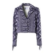 MY Coat Notte - Stijlvolle Jas Forte Forte , Blue , Dames