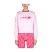 Sweatshirt Philosophy di Lorenzo Serafini , Pink , Dames