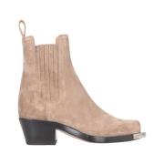 Dalton Laarzen - 4.5 cm Hak Buttero , Beige , Dames