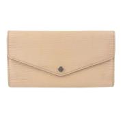 Tweedehands portemonnees Louis Vuitton Vintage , Beige , Dames