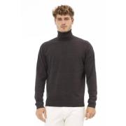 Bruine Turtleneck Sweater Alpha Studio , Brown , Heren