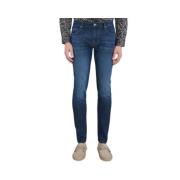 Slim-Fit Stijlvolle Jeans Upgrade Guess , Blue , Heren