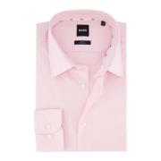Roze Overhemdjurk - Slim Fit Hugo Boss , Pink , Heren