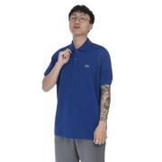 Heren polo shirt van hoge kwaliteit katoen Lacoste , Blue , Heren