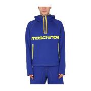 Sweatshirt Moschino , Blue , Heren