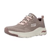 Arch Fit Damessneakers Skechers , Brown , Dames