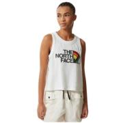 Mouwloze Top The North Face , White , Dames