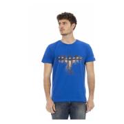 T-Shirts Trussardi , Blue , Heren