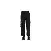 Taps toelopende broek Balmain , Black , Heren