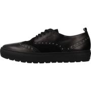 Laced Shoes Geox , Black , Dames