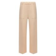 Wijde broek Jil Sander , Beige , Dames