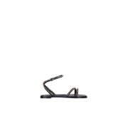 Bezaaide sandalen Alexander McQueen , Black , Dames