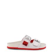 Stijlvolle en praktische flip-flops Love Moschino , White , Dames