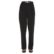 Rechte broek Tory Burch , Black , Dames