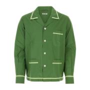 Stijlvolle Overhemden Bode , Green , Heren