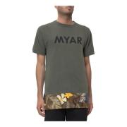 T-Shirts Myar , Green , Heren