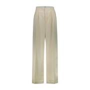 Lage taille tuxedo broek Wardrobe.nyc , White , Dames