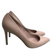 Pre-owned Leather heels Gucci Vintage , Pink , Dames