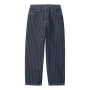 Orlean Stripe Timmerman Jeans Carhartt Wip , Blue , Heren