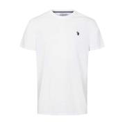 T-Shirts U.s. Polo Assn. , White , Heren