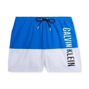 Heren Zwemkleding Lente/Zomer Collectie Calvin Klein , Blue , Heren