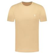 Beige T-Shirt Fw23 Collectie Polo Ralph Lauren , Beige , Heren