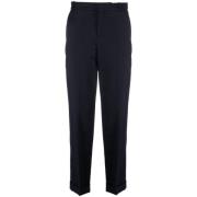 Blauwe Broek Balmain , Blue , Heren